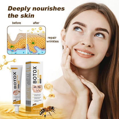 Bee Venom Wrinkle Repair Cream (Buy 1 Get 1 Free! Limited time Offer) 🐝✨