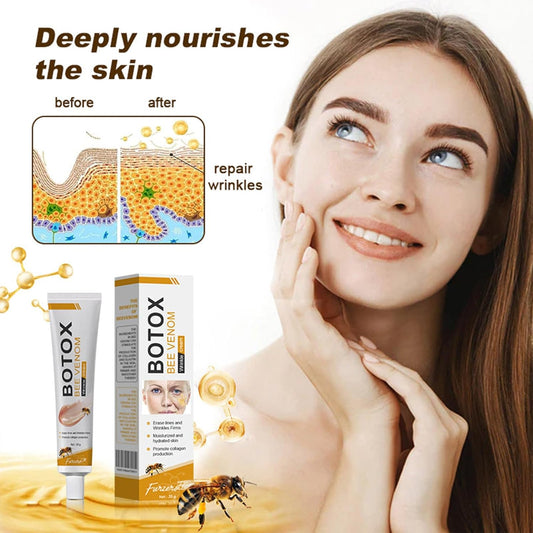 Bee Venom Wrinkle Repair Cream (Buy 1 Get 1 Free! Limited time Offer) 🐝✨